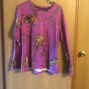 Mossy oak long sleeve T-shirt